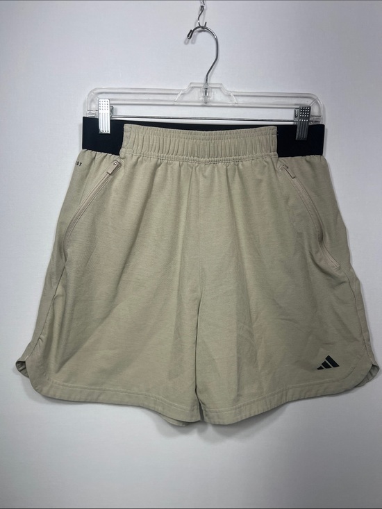 adidas Other - adidas Men’s Beige Athletic Shorts with Black Waistband